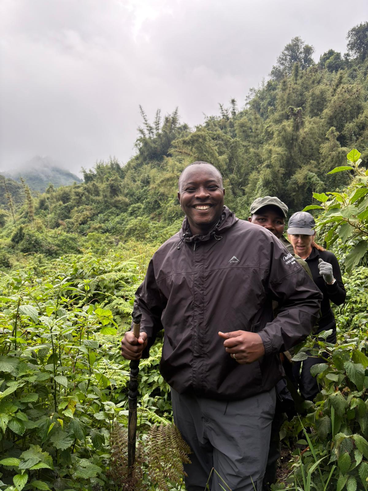 Amadi Bikorimana, founder and licensed tour guide